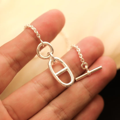 [LORA]HM CHAINE D'ANCRE PENDANT NECKLACE STERLING SILVER