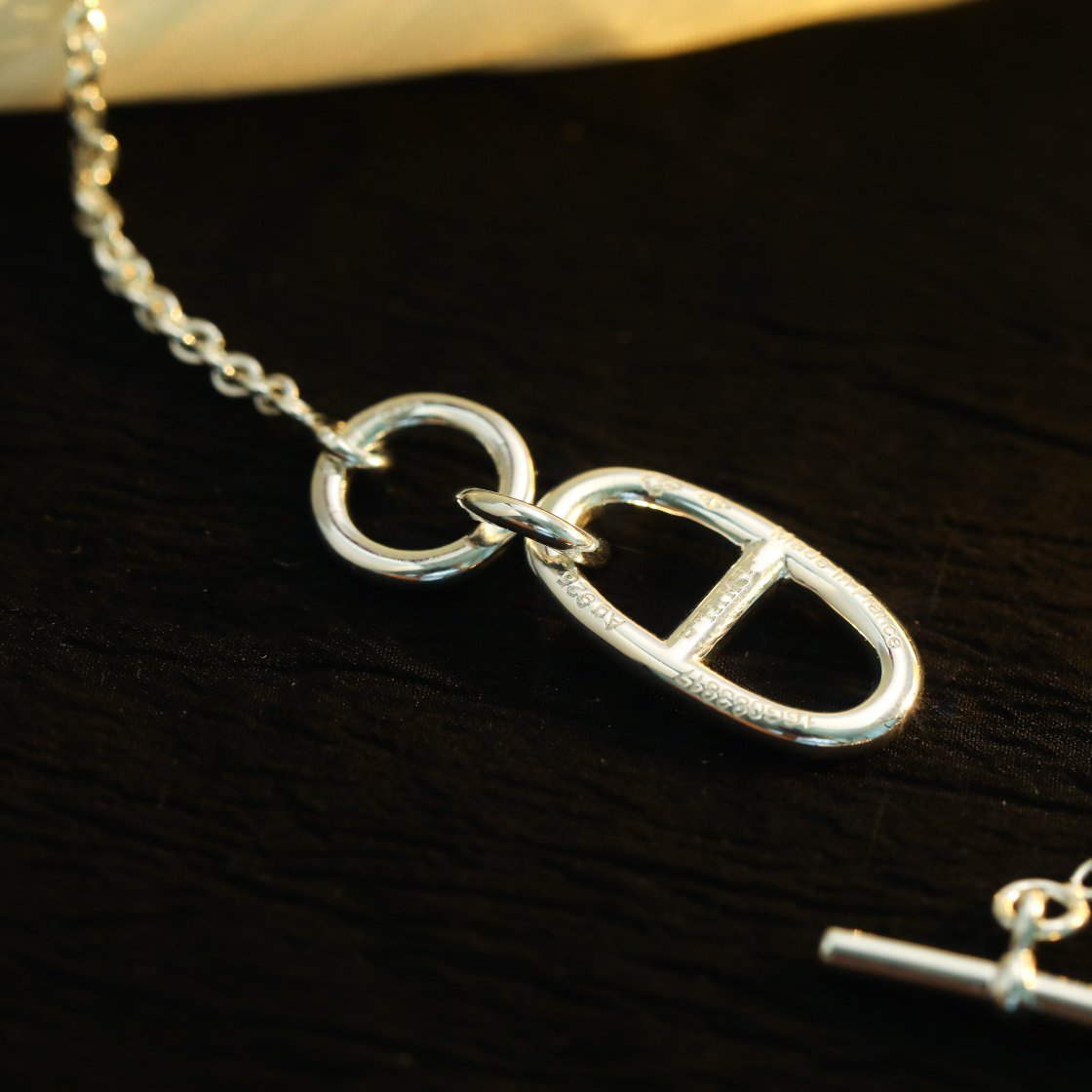 [LORA]HM CHAINE D'ANCRE PENDANT NECKLACE STERLING SILVER