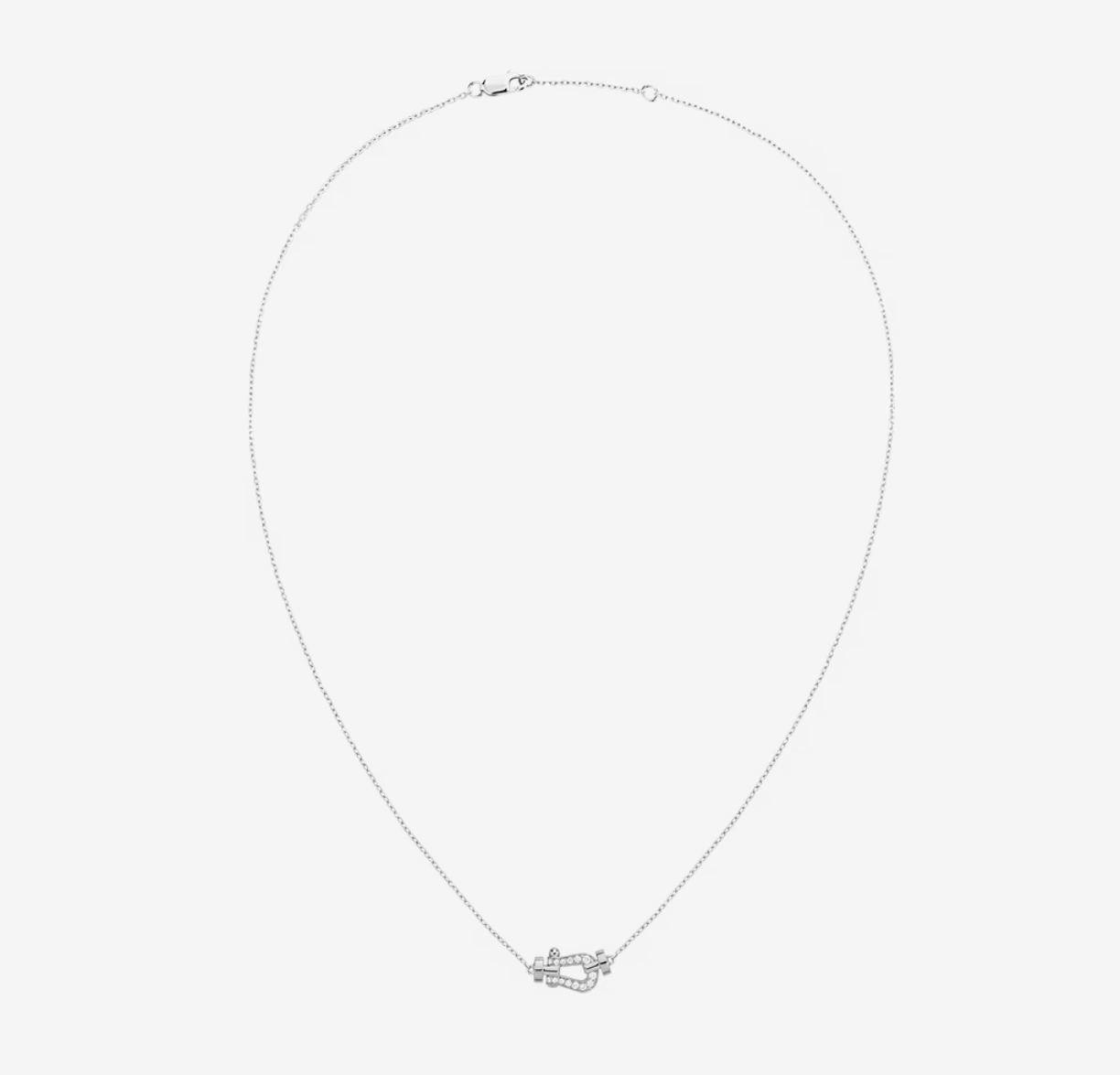 [LORA]FORCE 10 DIAMOND SILVER NECKLACE MINI MODEL