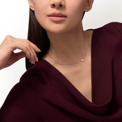 [LORA] DAMOUR DIAMOND NECKLACE