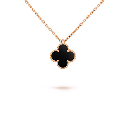 [Lora]CLOVER MINI 9.5MM CARNELIANS NECKLACE COLLECTION