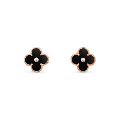 [Lora]CLOVER  15MM DIAMOND EARRINGS COLLECTION