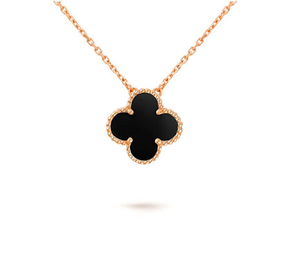 [Lora]CLOVER 15MM SINGLE FLOWER NECKLACE COLLECTION