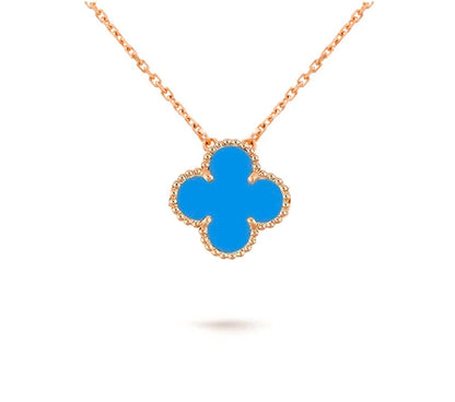 [Lora]CLOVER 15MM SINGLE FLOWER NECKLACE COLLECTION