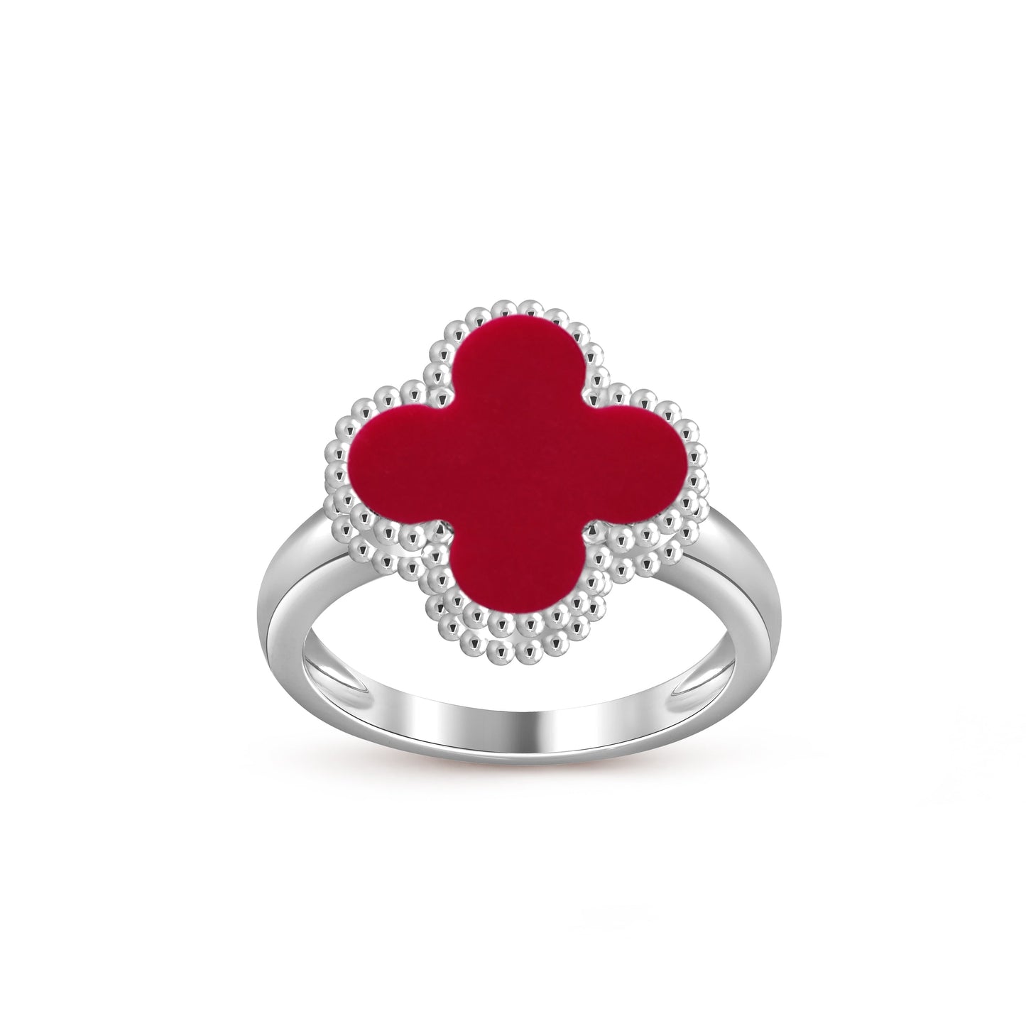 [Lora]CLOVER SILVER RING COLLECTION