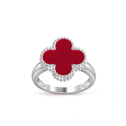 [Lora]CLOVER SILVER RING COLLECTION