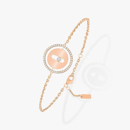 [LORA] LUCKY MOVE PAVED DIAMOND BRACELET