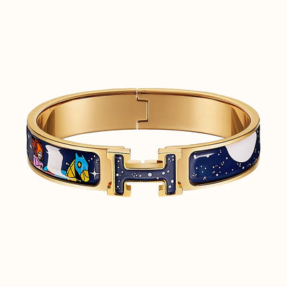 [LORA]H STAR AND MOON BRACELET 12MM