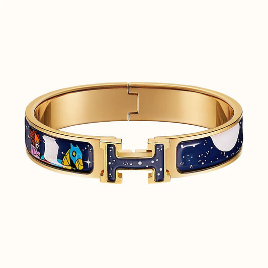 [LORA]H STAR AND MOON BRACELET 12MM
