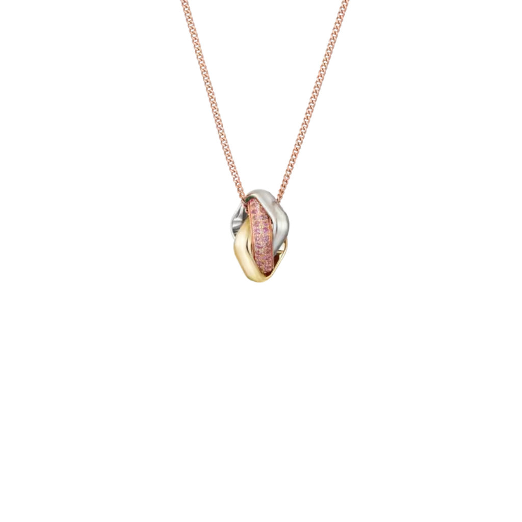 [LORA] TRINITY CUSHION NECKLACE COLLECTION