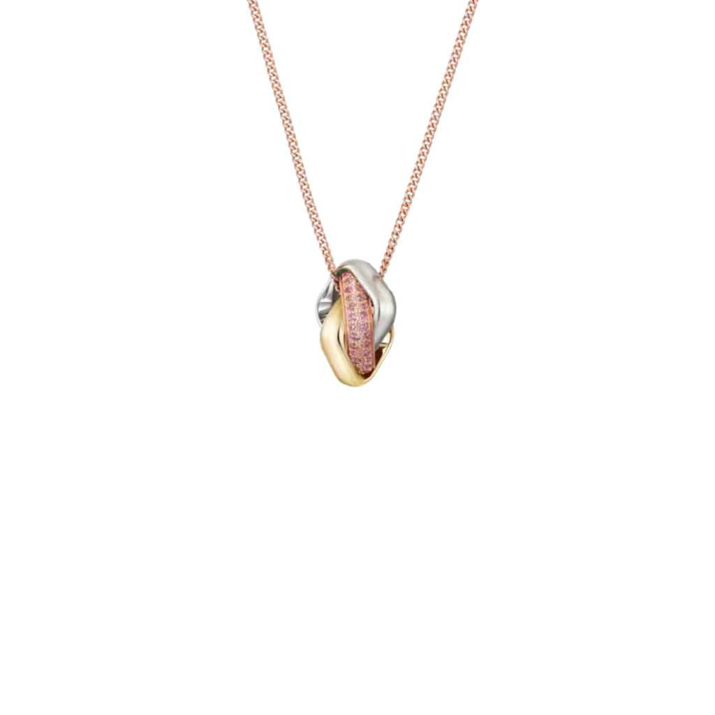 [Lora] TRINITY CUSHION NECKLACE COLLECTION