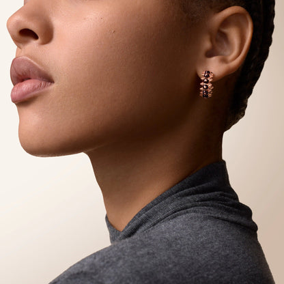[LORA] CLASH 7.9MM AGATE CHALCEDONY EARRINGS