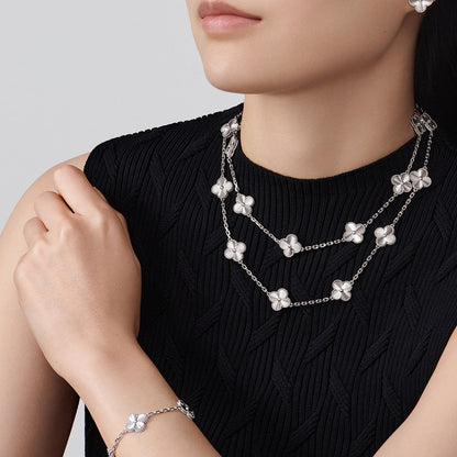 [Lora]CLOVER 20 MOTIFS DIAMOND SILVER