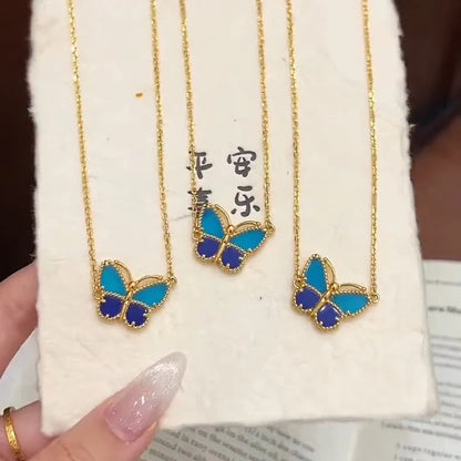 [Lora] 2026 NEW LUCKY BUTTERFLY 1 MOTIFS NECKLACE