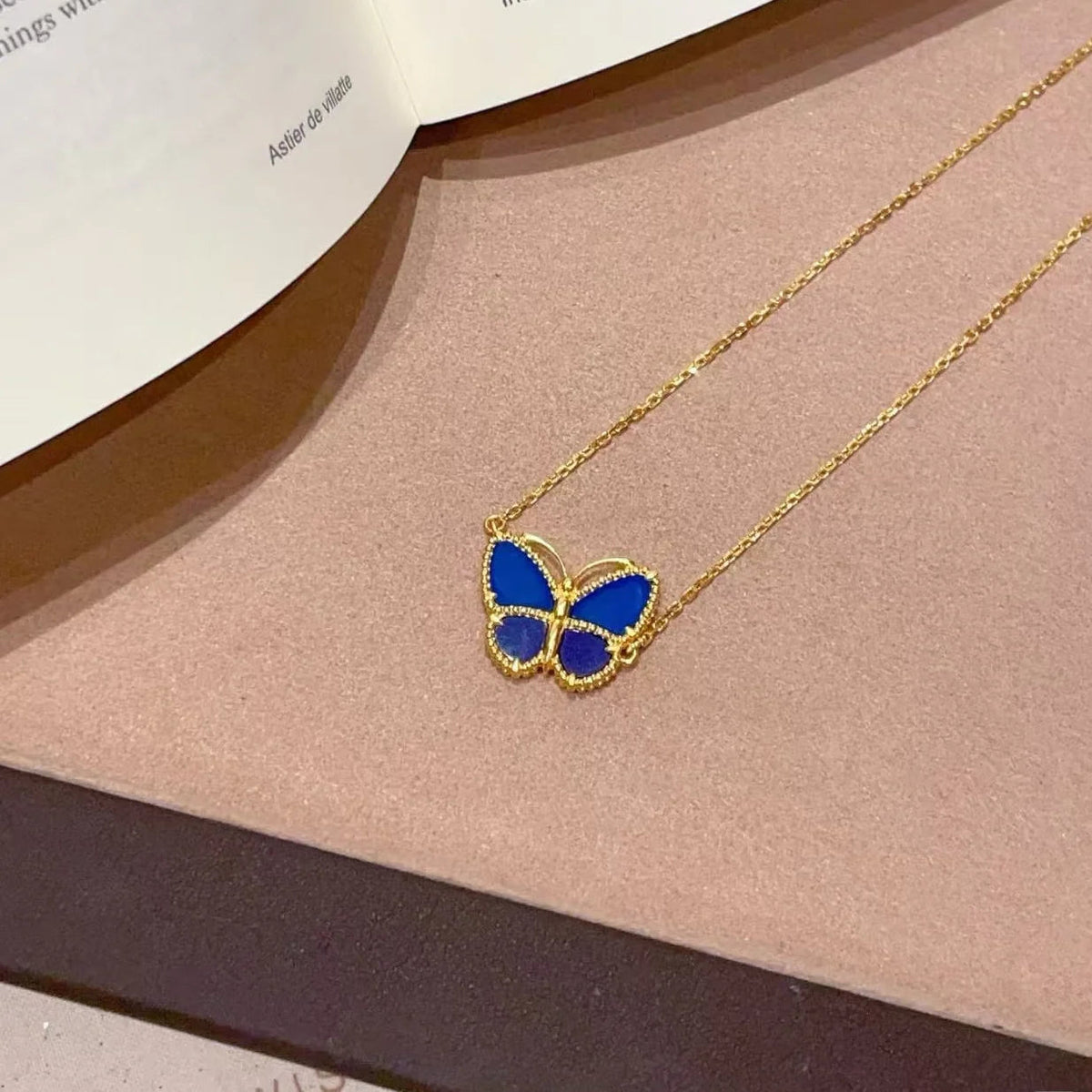[Lora] 2026 NEW LUCKY BUTTERFLY 1 MOTIFS NECKLACE