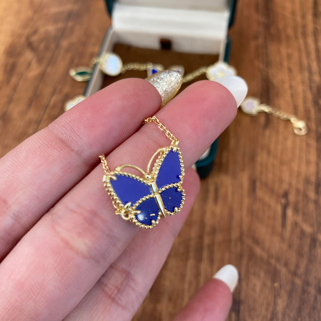 [Lora] 2026 NEW LUCKY BUTTERFLY 1 MOTIFS NECKLACE