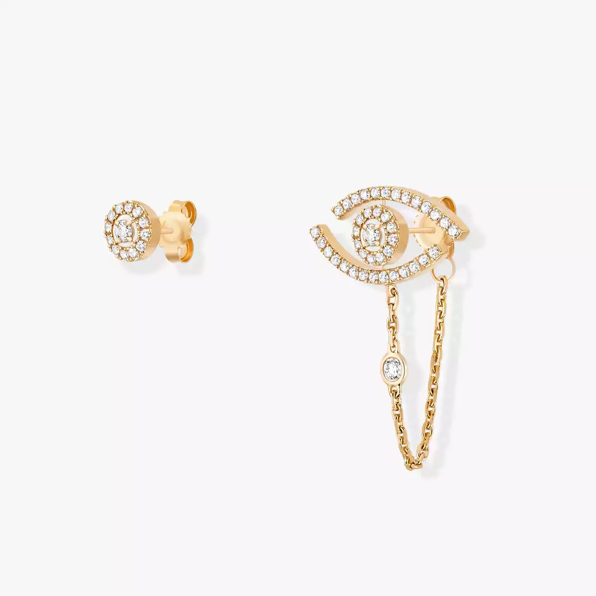 [LORA] Lucky Eye Diamond Earrings