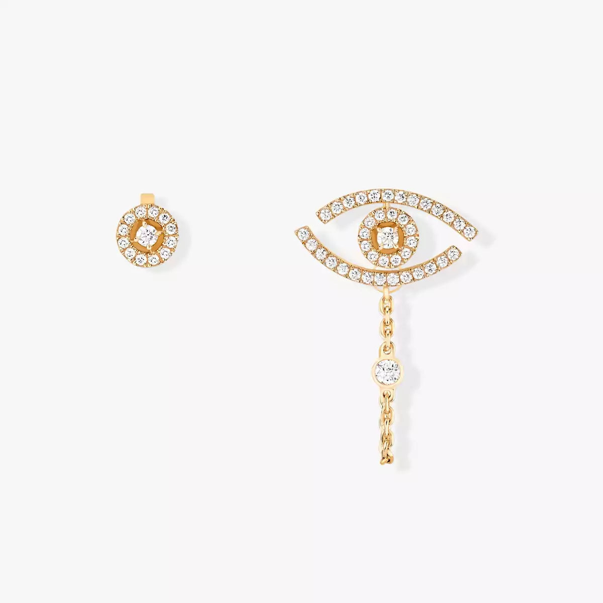[LORA] Lucky Eye Diamond Earrings