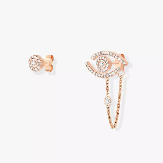 [LORA] Lucky Eye Diamond Earrings
