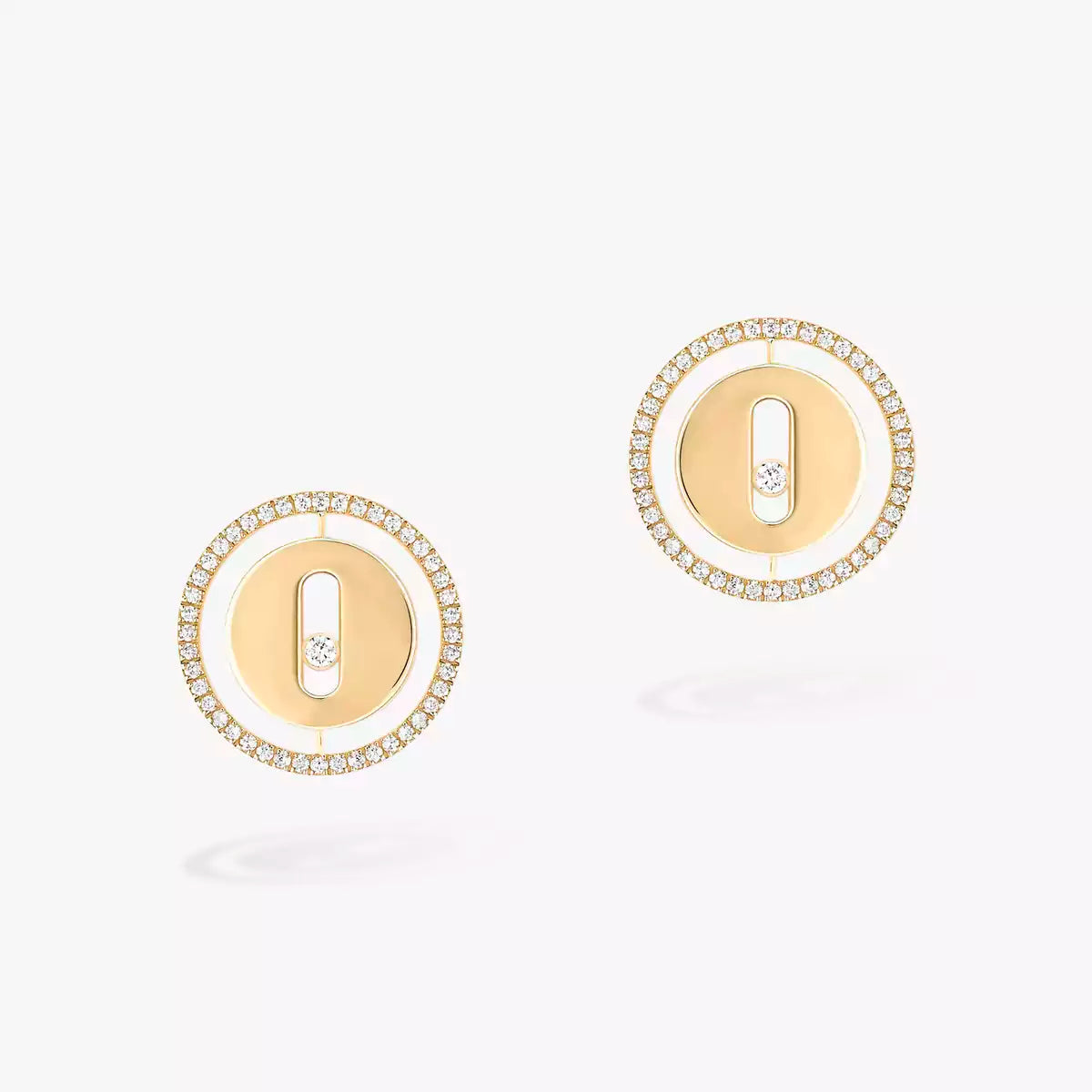 [LORA] Lucky Move Diamond Earrings