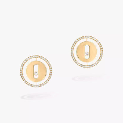 [LORA] Lucky Move Diamond Earrings