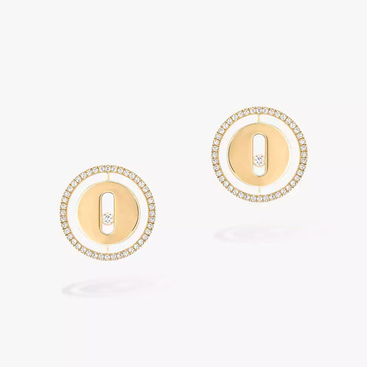 [LORA] Lucky Move Diamond Earrings