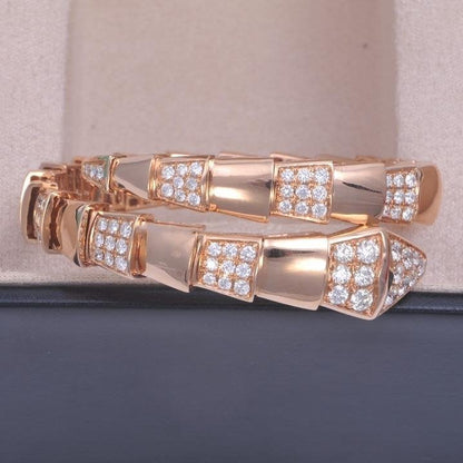 [LORA]SERPENTI BRACELET PINK GOLD DIAMOND
