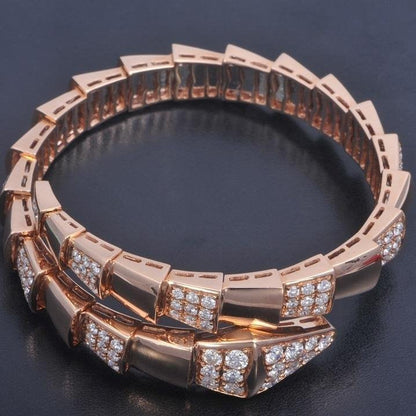 [LORA]SERPENTI BRACELET PINK GOLD DIAMOND