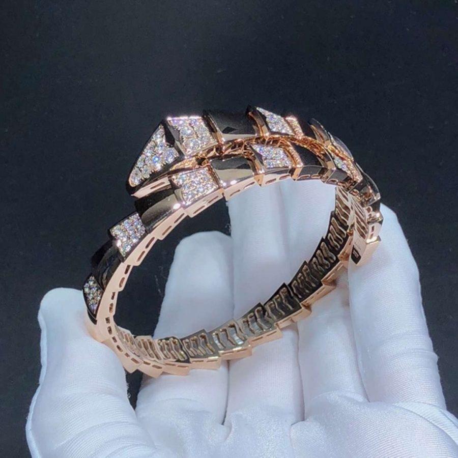 [LORA]SERPENTI BRACELET PINK GOLD DIAMOND