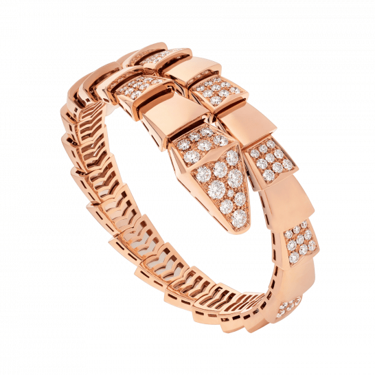 [LORA]SERPENTI BRACELET PINK GOLD DIAMOND