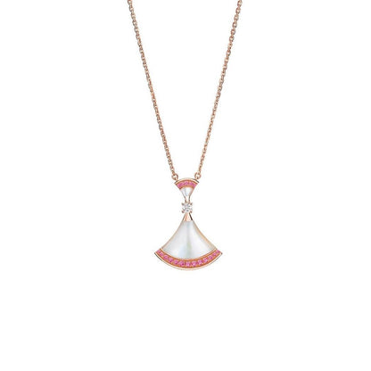 [LORA]DREAM NECKLACE MOP PINK DIAMOND