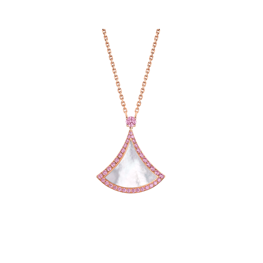[LORA]DREAM NECKLACE MOP DIAMOND PINK