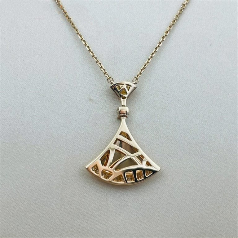 [LORA]DREAM NECKLACE PINK GOLD DIAMOND