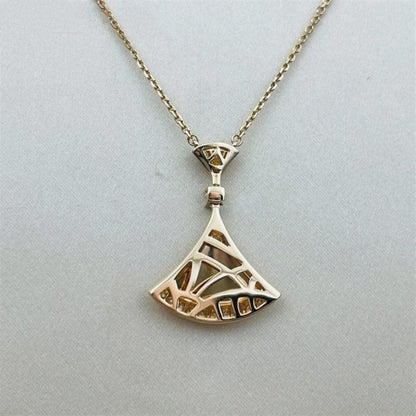 [LORA]DREAM NECKLACE PINK GOLD DIAMOND