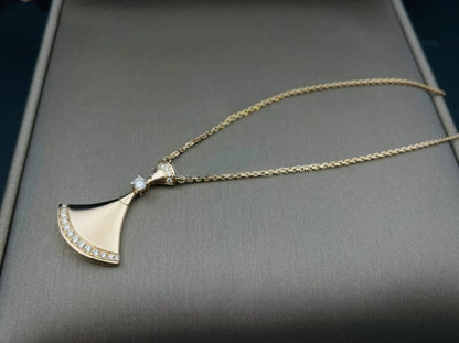 [LORA]DREAM NECKLACE PINK GOLD DIAMOND