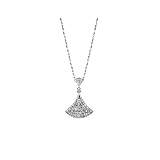 [LORA]DREAM NECKLACE SILVER FULL DIAMOND