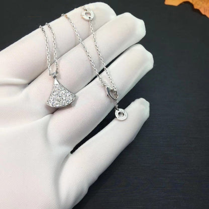 [LORA]DREAM NECKLACE SILVER DIAMOND