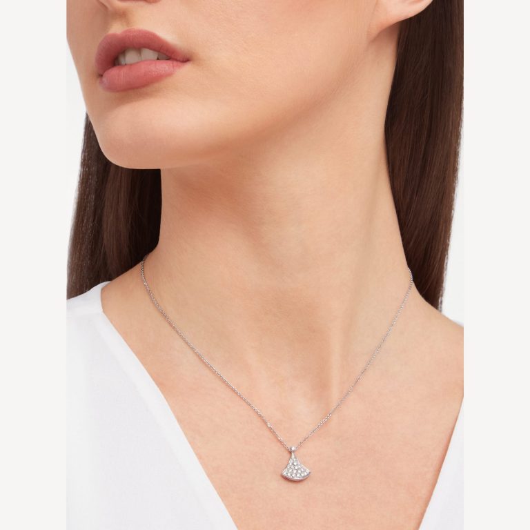 [LORA]DREAM NECKLACE SILVER DIAMOND