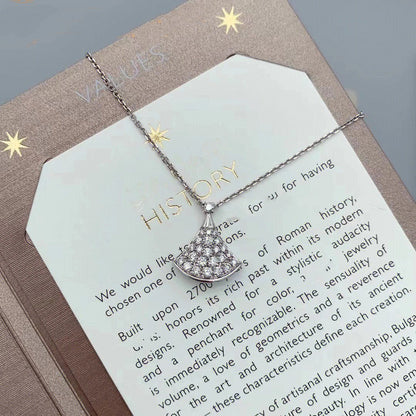 [LORA]DREAM NECKLACE SILVER DIAMOND