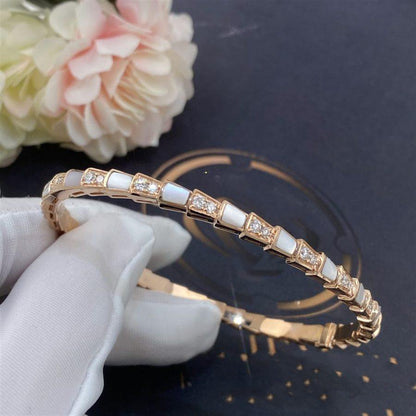 [LORA]SERPENTI BRACELET PINK GOLD MOP DIAMOND