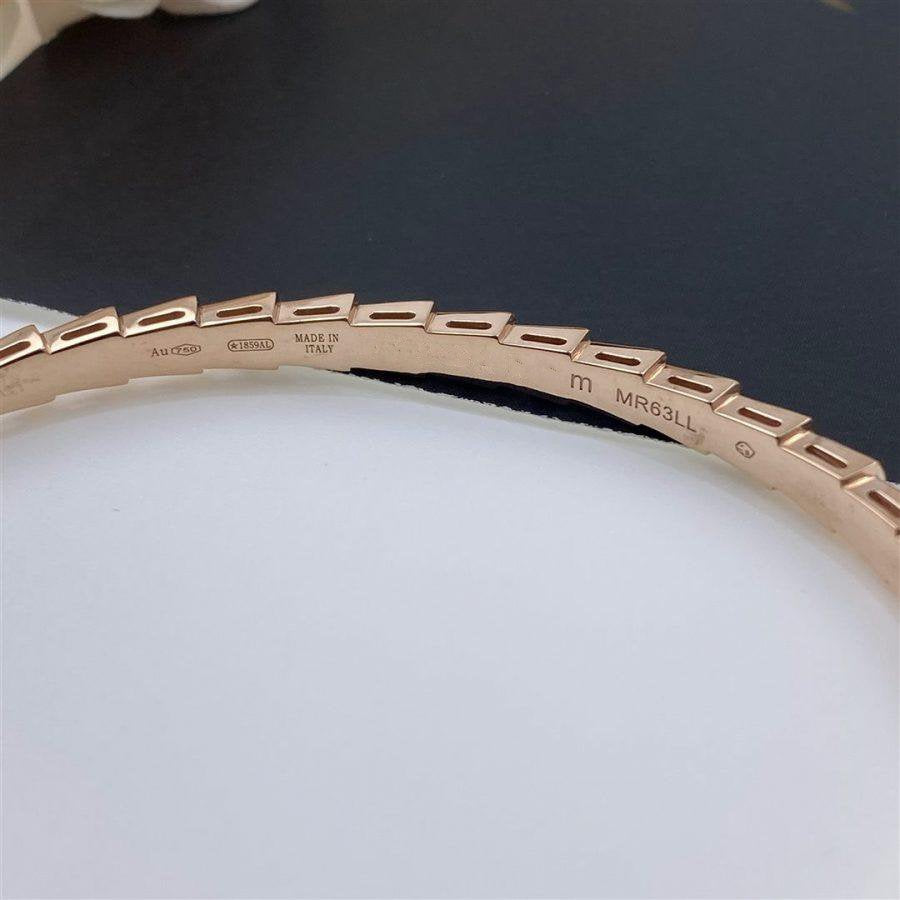 [LORA]SERPENTI BRACELET PINK GOLD MOP DIAMOND