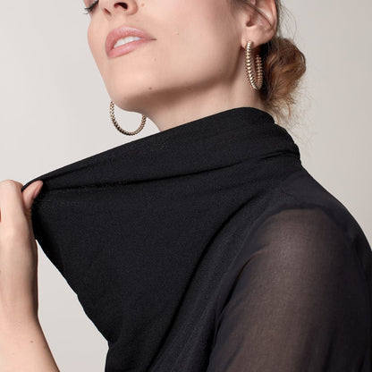 [LORA] CLASH HOOP LARGE EARRINGS