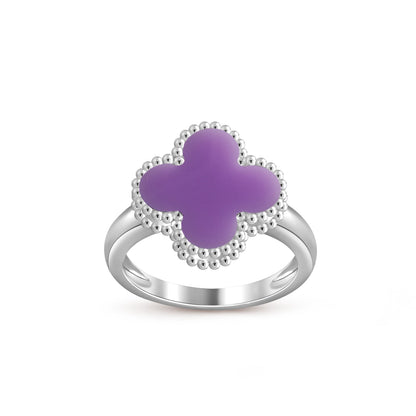 [Lora]CLOVER SILVER RING COLLECTION