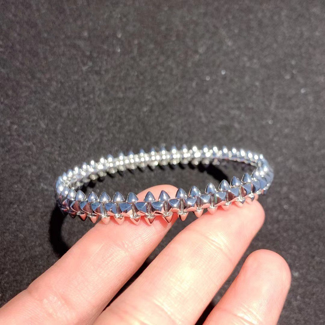 [LORA]CLASH SILVER BRACELET