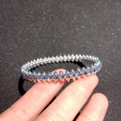 [LORA]CLASH SILVER BRACELET
