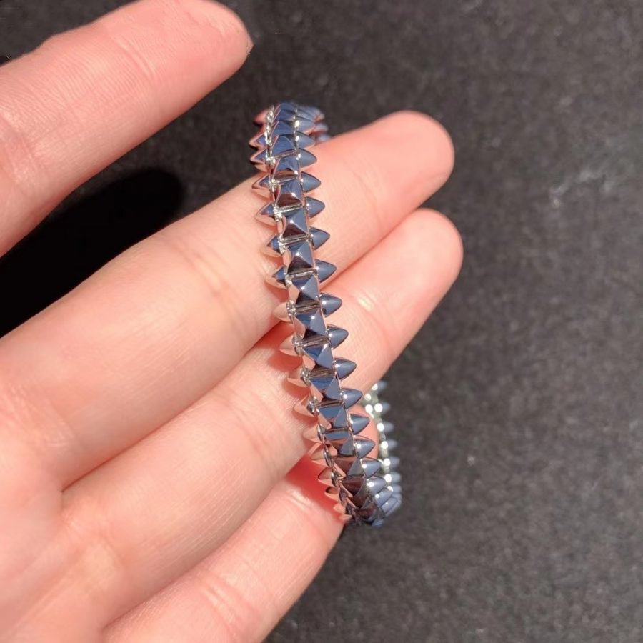 [LORA]CLASH SILVER BRACELET