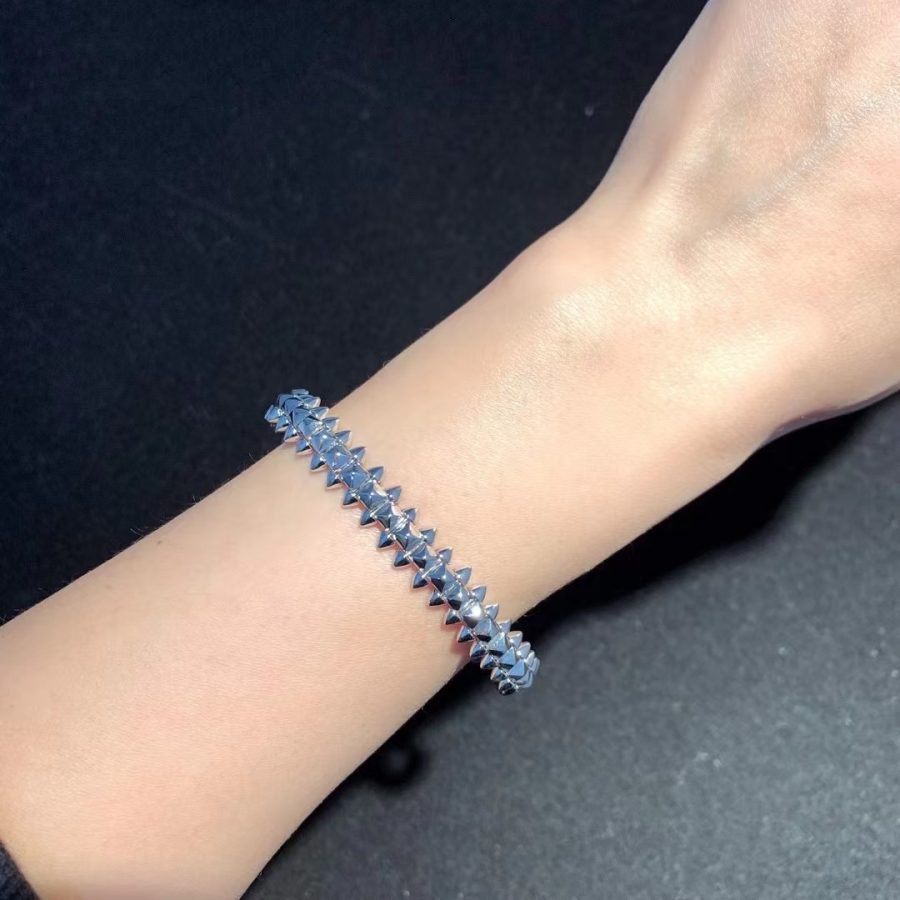[LORA]CLASH SILVER BRACELET
