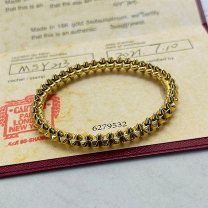 [LORA]CLASH GOLD BRACELET