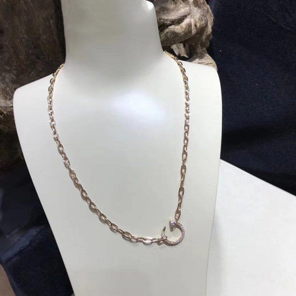 [LORA] JUSTE NECKLACE FULL DIAMONDS