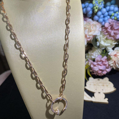 [LORA]JUSTE NECKLACE DIAMONDS